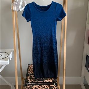 Felicity  & Coco Blue and Black Body Con Dress-S